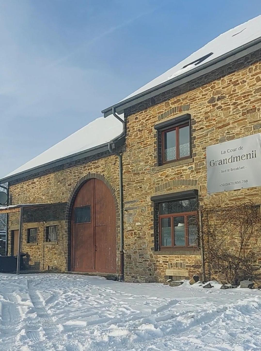 La Cour De Grandmenil Bed & Breakfast Manhay Dış mekan fotoğraf